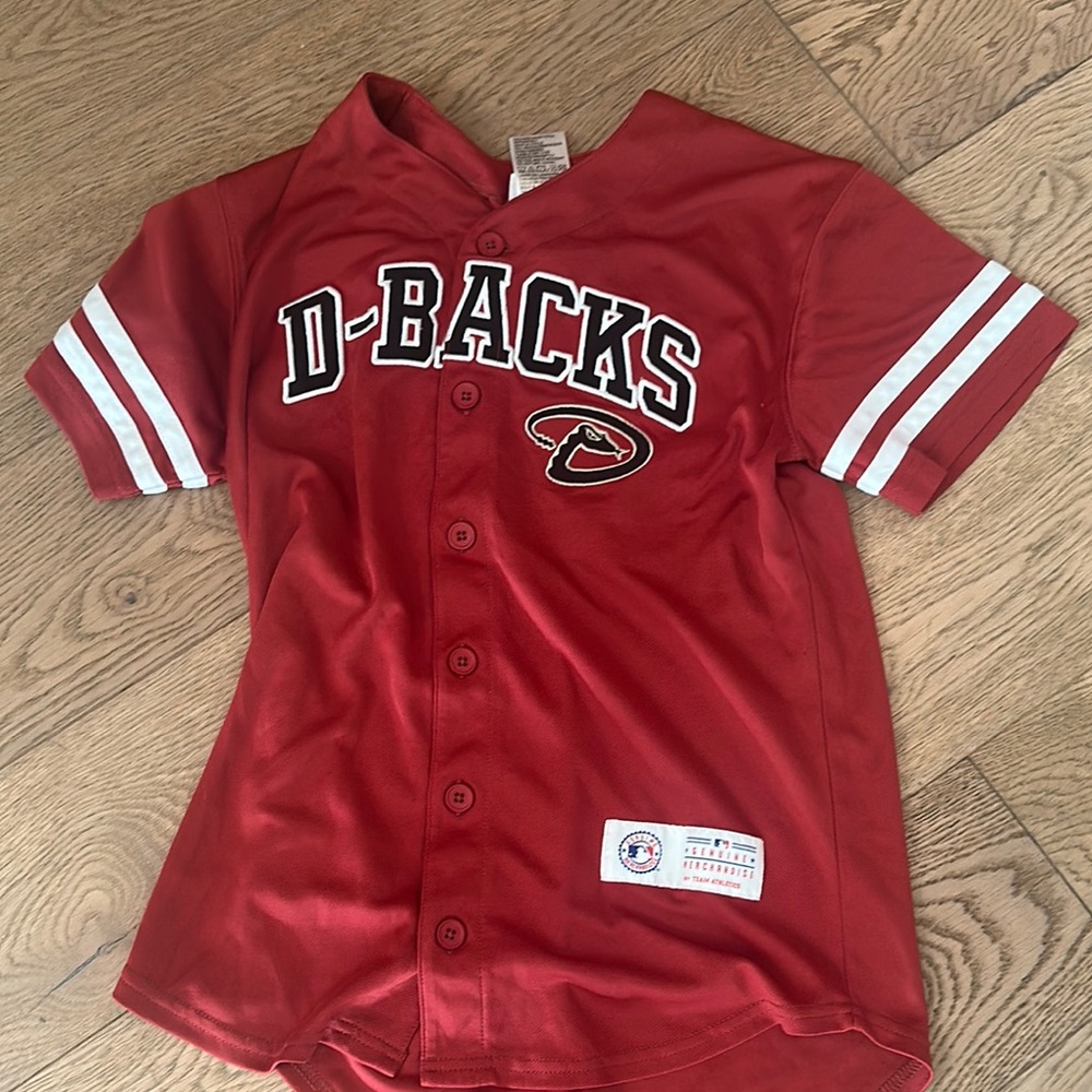 D-Backs Kids Red Baseball Jersey